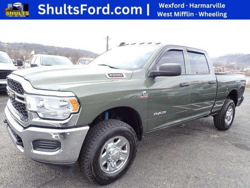 Olive Green Pearlcoat 2022 RAM 2500 Tradesman Crew Cab 4x4 6'4' Box