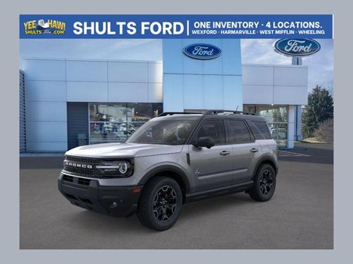 Gray Metallic 2025 Ford Bronco Sport Outer Banks