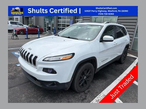 Bright White Clearcoat 2018 Jeep Cherokee Latitude Plus