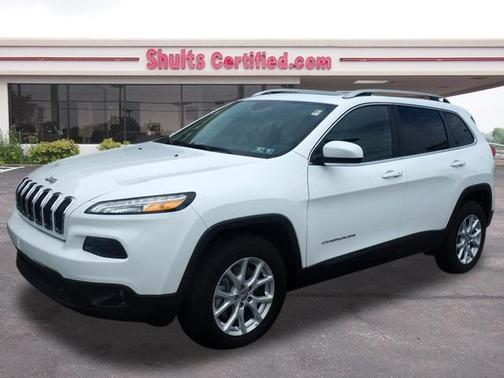 Bright White Clearcoat 2018 Jeep Cherokee Latitude Plus