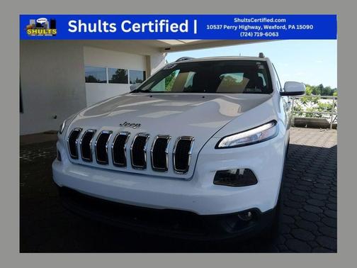 Bright White Clearcoat 2018 Jeep Cherokee Latitude Plus