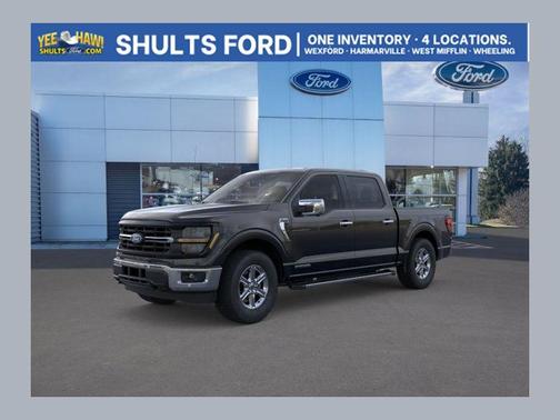 Black Metallic 2025 Ford F-150 XLT