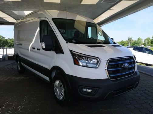 OXFORD WHITE 2022 Ford E-Transit T-350 Medium Roof