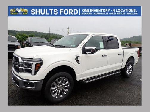 White Metallic 2026 Ford F-150 Lariat