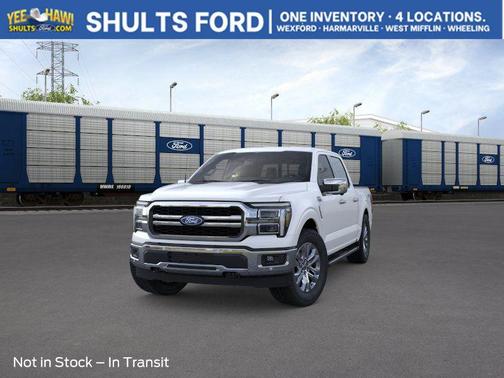 White Metallic 2026 Ford F-150 Lariat
