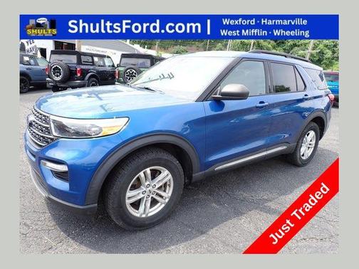 Atlas Blue Metallic 2020 Ford Explorer XLT