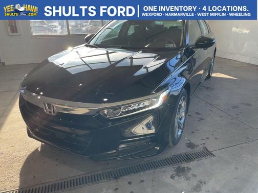 Crystal Black Pearl 2018 Honda Accord EX