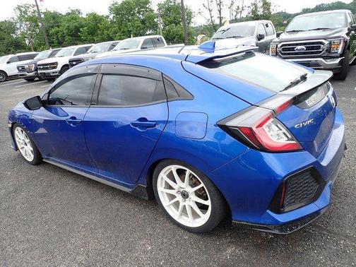 Aegean Blue Metallic 2017 Honda Civic Sport