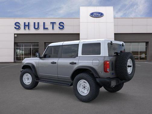 Gray 2026 Ford Bronco Heritage Edition