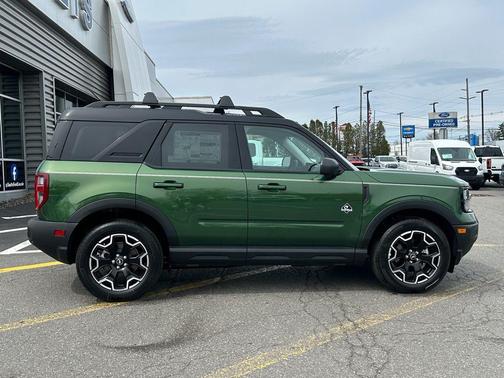 Green Metallic 2025 Ford Bronco Sport Outer Banks