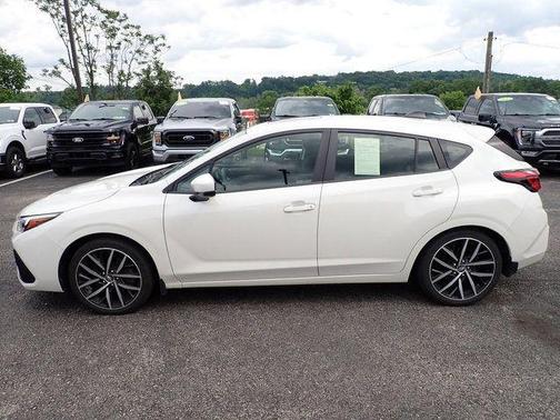 Crystal White Pearl 2024 Subaru Impreza Sport