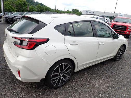 Crystal White Pearl 2024 Subaru Impreza Sport