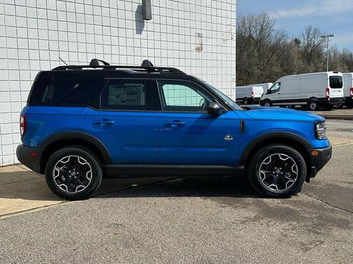 Blue Metallic 2025 Ford Bronco Sport Outer Banks