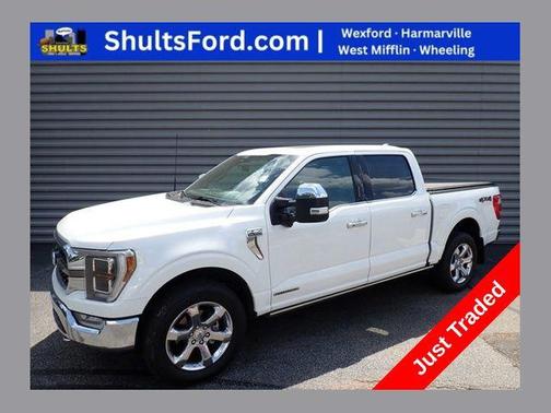 STAR WHITE METALLIC TRICOAT 2022 Ford F-150 King Ranch
