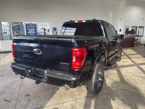 Antimatter Blue Metallic 2023 Ford F-150 Tremor