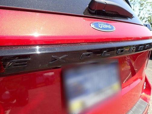 Rapid Red Metallic Tinted Clearcoat 2025 Ford Explorer ST