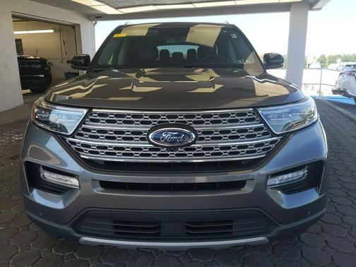 Gray Metallic 2022 Ford Explorer Limited