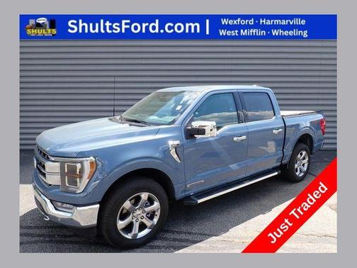 AZURE GRAY METALLIC TRICOAT 2023 Ford F-150 Lariat