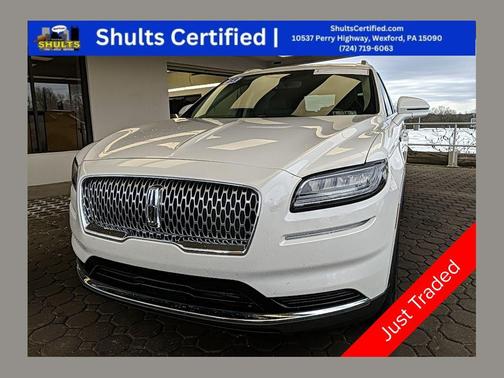 White Metallic 2023 Lincoln Nautilus Standard