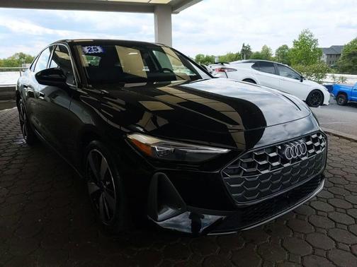 Black Metallic 2025 Audi A5 Premium TFSI quattro S tronic
