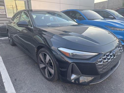 Black Metallic 2025 Audi A5 Premium TFSI quattro S tronic