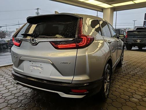 Lunar Silver Metallic 2021 Honda CR-V AWD EX-L