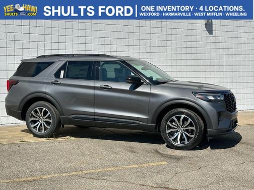 Gray 2026 Ford Explorer ST-Line