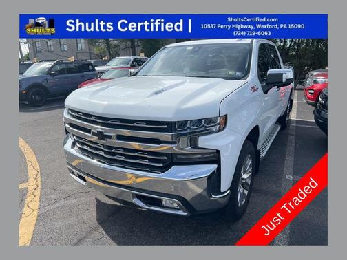 Summit White 2021 Chevrolet Silverado 1500 LTZ