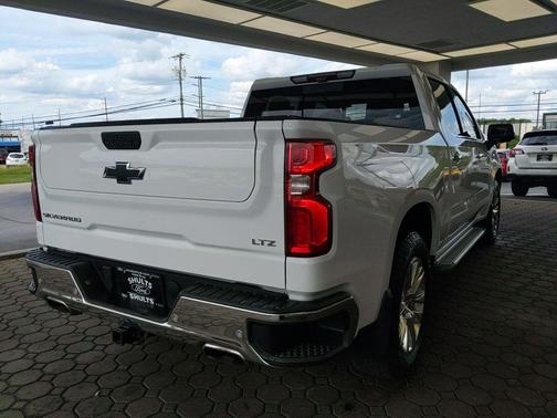 Summit White 2021 Chevrolet Silverado 1500 LTZ