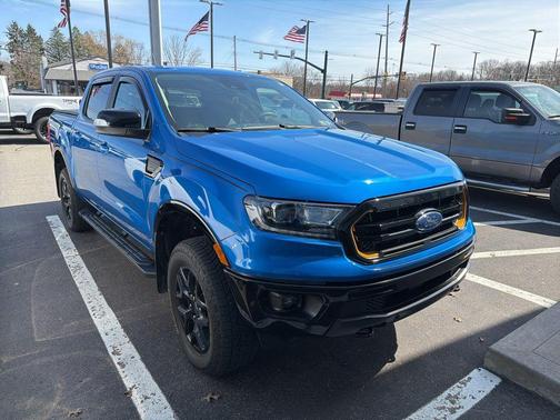Velocity Blue Metallic 2022 Ford Ranger LARIAT