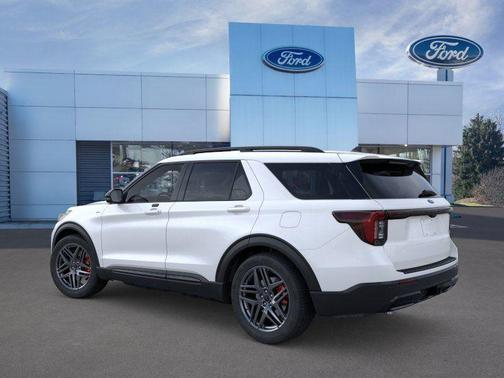 White 2026 Ford Explorer ST-Line