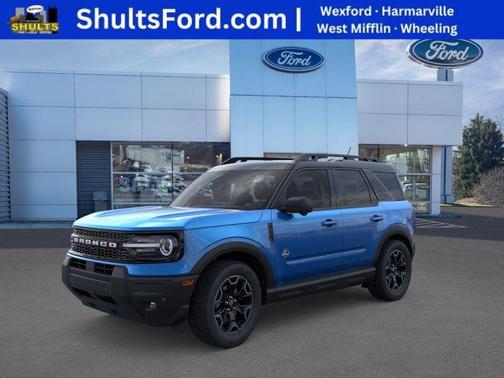 Blue Metallic 2025 Ford Bronco Sport Outer Banks