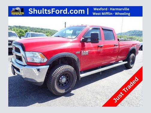 Flame Red Clearcoat 2018 RAM 2500 Tradesman Crew Cab 4x4 8' Box