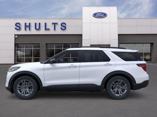 White Metallic 2026 Ford Explorer Active w/200A Pkg