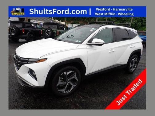Serenity White Pearl 2023 Hyundai TUCSON Limited