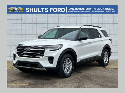 White 2026 Ford Explorer Active