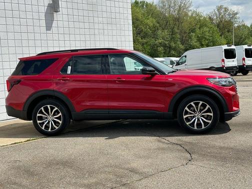 Red Metallic 2026 Ford Explorer ST-Line