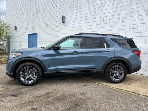 Blue 2026 Ford Explorer Active