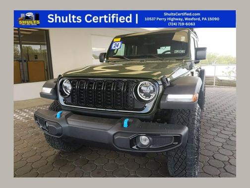 Sarge Green Clearcoat 2024 Jeep Wrangler 4xe Willys