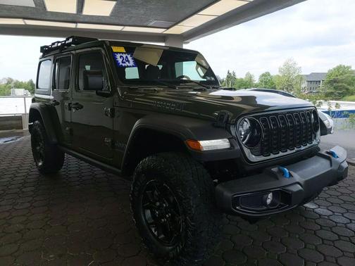 Sarge Green Clearcoat 2024 Jeep Wrangler 4xe Willys