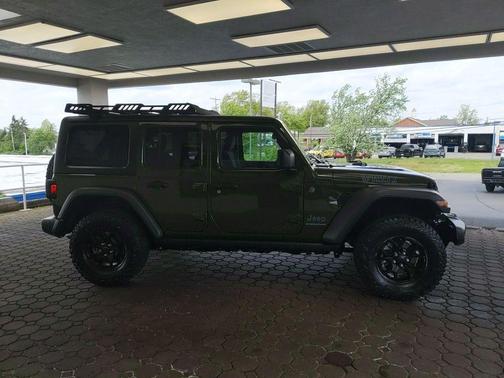 Sarge Green Clearcoat 2024 Jeep Wrangler 4xe Willys