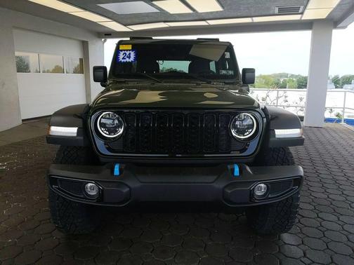 Sarge Green Clearcoat 2024 Jeep Wrangler 4xe Willys