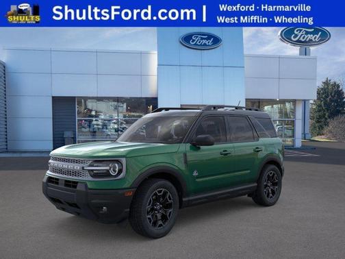 Green Metallic 2025 Ford Bronco Sport Outer Banks