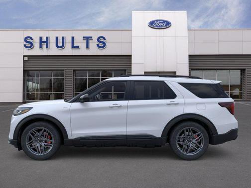 White Metallic 2026 Ford Explorer ST-Line