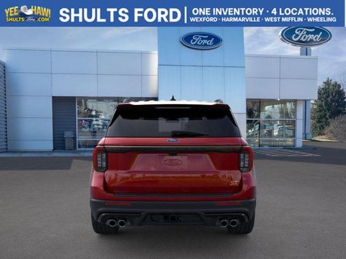Red Metallic 2026 Ford Explorer ST