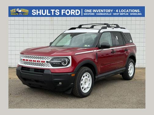 Ruby Red Metallic 2025 Ford Bronco Sport Heritage