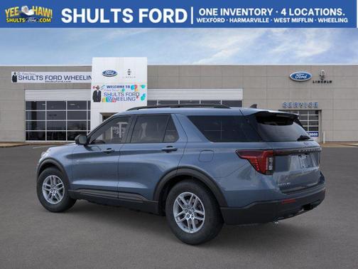 Vapor Blue Metallic 2026 Ford Explorer Active