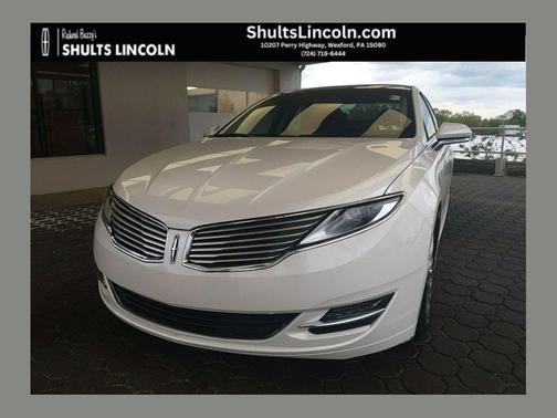White Platinum Clearcoat Metallic 2016 Lincoln MKZ Base