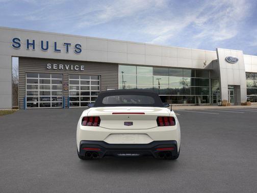 WIMBLEDON WHITE 2025 Ford Mustang GT Premium