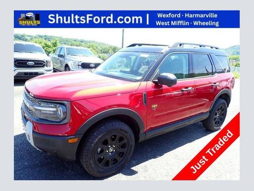 Ruby Red Metallic Tinted Clearcoat 2025 Ford Bronco Sport Badlands